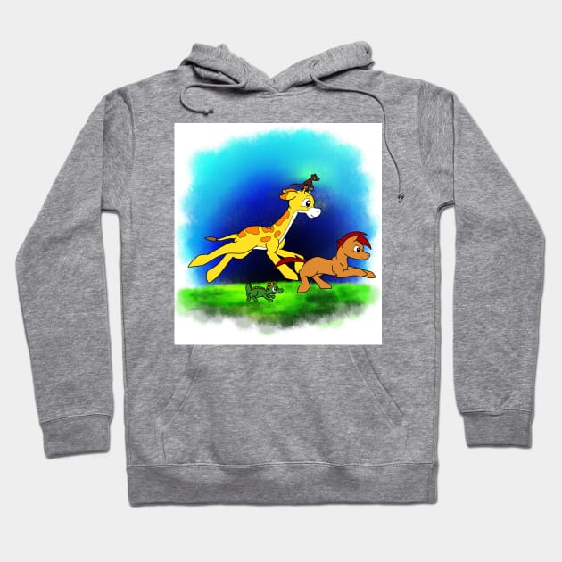 Journey of Friends Hoodie by RockyHay